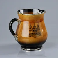 Винтажный английский кувшин Arthur Wood & Son Royal Bradwell Букингемский дворец Собор Святого Павла