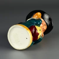Винтажный английский кувшин Burlington Ware Oyez Городской глашатай Toby Character Jug