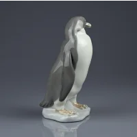 Винтажная фарфоровая статуэтка Пингвин Lladro 5248 Penguin