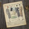 Антикварный французский журнал мод Le Petit Echo de la Mode Dimanche 27 Mars 1927 Ар-деко