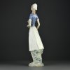 Винтажная фарфоровая статуэтка Испания Медсестра Lladro 4603 Nurse