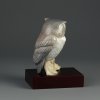 Винтажная фарфоровая статуэтка Испания Сова Lladro Lucky Owl Knocks on Wood