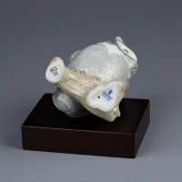 Винтажная фарфоровая статуэтка Счастливая сова Lladro Lucky Owl Knocks on Wood