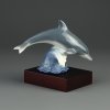 Винтажная фарфоровая статуэтка Испания Дельфин Lladro Lucky Dolphin Knocks on Wood