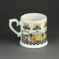 Английская коллекционная кружка Wade Ceramics for Ringtons 1980s Collectors Mug