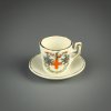 Антикварный миниатюрный чайный сет из фарфора Gemma Schmidt & Co