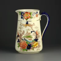 Антикварный английский кувшин Пагода Шинуазри Coronaware Hancock & Sons Pagoda 1,4 л