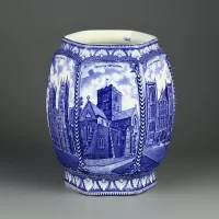 Антикварная английская ваза Maling Ware Ringtons Tea Merchants