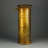 Английская антикварная ваза из гильзы от снаряда времён Второй мировой войны 1941
