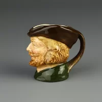 Винтажный английский кувшинчик Royal Doulton Robin Hood Робин Гуд Toby Character Jug