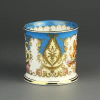 Винтажная английская фарфоровая кружка Золотой юбилей Елизавета II Golden Jubilee Queen Elizabeth 1952-2002 Royal Collection