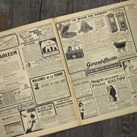 Антикварный французский журнал мод Le Petit Echo de la Mode Dimanche 18 Novembre 1928 Ар-деко