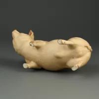 Винтажная английская фарфоровая статуэтка Хряк Свинья Aynsley