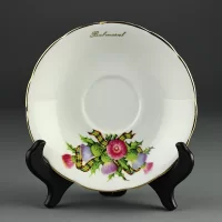Винтажная чайная пара Шотландия Чертополох Thistle