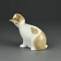 Винтажная фарфоровая статуэтка Кролик Заяц Испания NAO Lladro 1487 Cookies