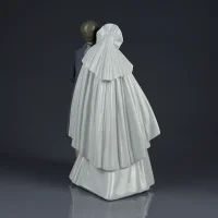 Винтажная фарфоровая статуэтка Свадьба Жених и невеста Lladro NAO 1247 Unforgettable Dance