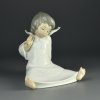 Винтажная фарфоровая статуэтка Ангел Испания Lladro 4962 Angel Wondering