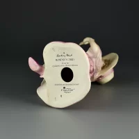 Винтажная фарфоровая статуэтка Девочка с зеркалом Понедельник Coalport Mondays Child Children Week Collection