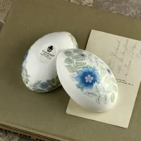 Винтажная английская шкатулка в виде яйца Веджвуд Wedgwood
