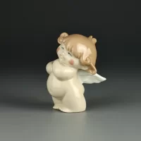 Винтажная фарфоровая статуэтка Ангел Испания NAO Lladro 5003 It’s not Fair