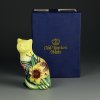 Винтажная английская статуэтка Кошка Цветы Old Tupton Ware