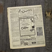 Антикварный французский журнал мод Le Petit Echo de la Mode Dimanche 23 Septembre 1923 Ар-деко