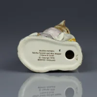 Винтажная английская статуэтка Кошка с котёнком Англия Beatrix Potter Beswick Tabitha Twitchit and Miss Moppet