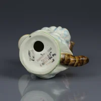 Винтажная английская статуэтка Кошка с кувшином и маслёнкой Beatrix Potter Beswick Mrs Ribby