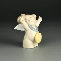 Винтажная фарфоровая статуэтка Ангел Испания NAO Lladro 5057 Simply the Best