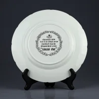 Коллекционная винтажная тарелка Сочельник Рождество Англия Coalport Xmas Eve 1976