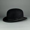 Винтажная английская фетровая шляпа котелок Dunn & Co