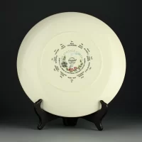 Винтажная английская тарелка Wedgwood of Entruria & Barlaston Календарь 1994 год