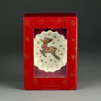 Винтажная ёлочная игрушка Villeroy & Boch Олень Рождество