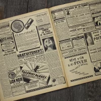 Антикварный французский журнал мод Le Petit Echo de la Mode Dimanche 28 Avril 1929 Ар-деко