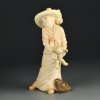 Винтажная фарфоровая статуэтка Девочка в шляпке с мишкой Вторник Coalport Tuesday’s Child Children Week Collection