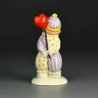 Винтажная английская статуэтка клоуна Beswick I Love You