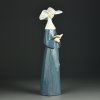 Винтажная фарфоровая статуэтка Испания Монахиня Молитва Lladro 5500 Prayerful Moment