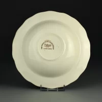Винтажная глубокая английская тарелка миска Куропатки Птицы Royal Worcester Palissy Game Series