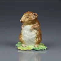 Винтажная английская фигурка мышонка Тимми Вилли Beatrix Potter Beswick 1109 Timmy Willie from Johnny Town-Mouse