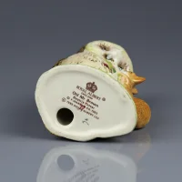 Винтажная английская статуэтка Сова и Белка Беатрис Поттер Royal Albert Beatrix Potter Old Mr Brown