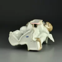 Винтажная фарфоровая статуэтка Испания Ангелы Lladro 4542 Angels Group