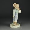 Винтажная фарфоровая статуэтка Мальчик с узелком Четверг Coalport Thursday’s Child Children of the Week Collection