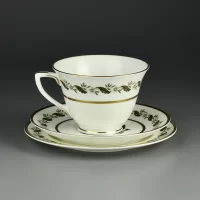 Винтажное английское чайное трио Ромашка Royal Worcester Bernina