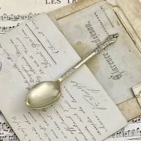 Винтажные английские чайные кофейные ложки Apostle Spoons
