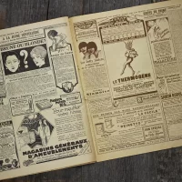 Антикварный французский журнал мод Le Petit Echo de la Mode Dimanche 21 Octobre 1928 Ар-деко