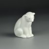 Винтажная фарфоровая статуэтка Испания Белый медведь Lladro NAO 392 Cuddly Bear