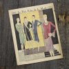 Антикварный французский журнал мод Le Petit Echo de la Mode Dimanche 21 Octobre 1928 Ар-деко