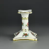 Винтажный фарфоровый подсвечник Англия Coalport Ming Rose