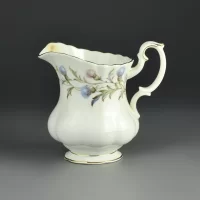 Винтажный английский кувшинчик для молока сливок молочник Royal Albert Brigadoon Чертополох