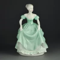 Винтажная фарфоровая статуэтка Англия Генриетта Coalport Ladies of Fashion Henrietta